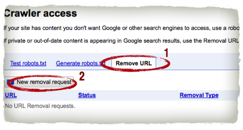 remove-url-request remove url